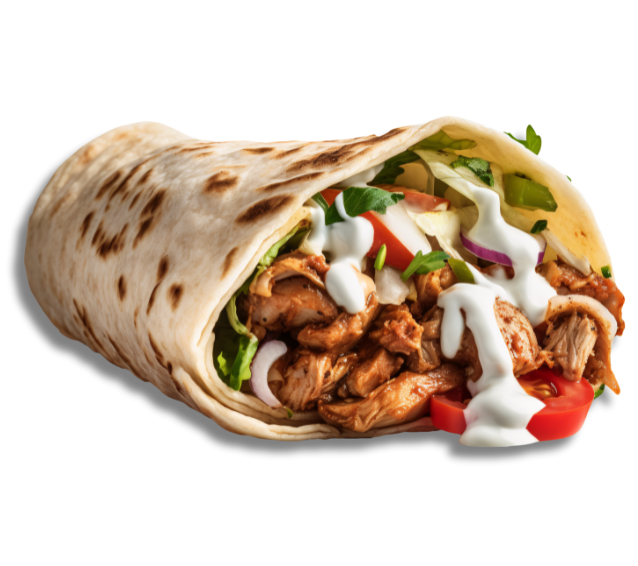 Shaorma mare de pui
